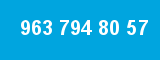 963 794 80 57 963 794 80 57